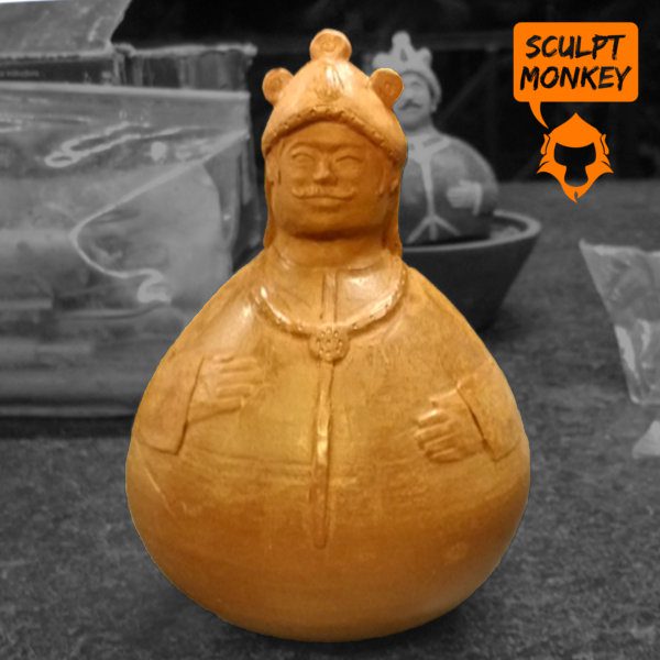 Swaying Tanjore Doll - Clay Swaying Tanjore Doll - Clay