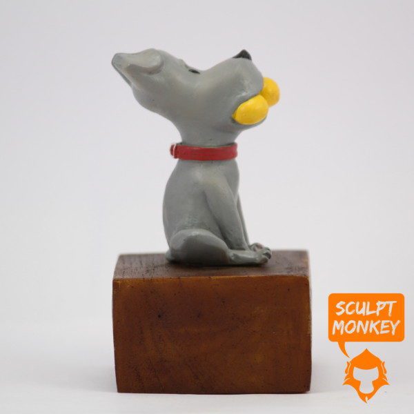 Playful Puppy Figurine - Side View