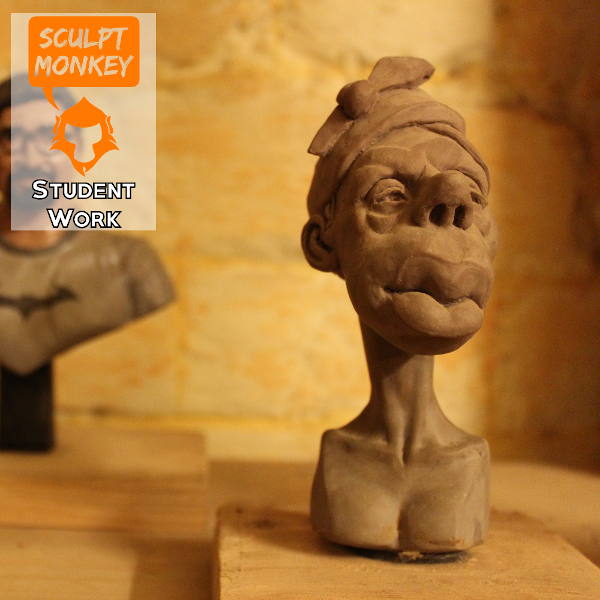 Student Work - Sculpting Class - Pradeep 01 - Polymer clay