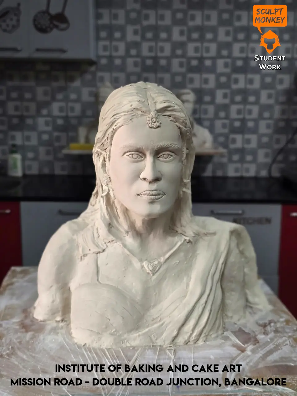 Puri Final Sculpture 03 - IBCA Bakers Sculpture Class Student