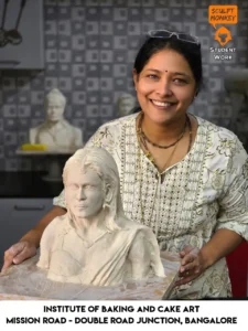 Purvi Final Sculpture - IBCA Bakers Sculpture Class Student