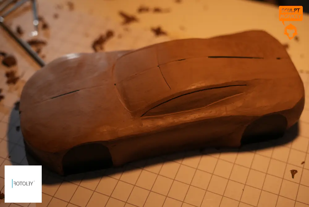 Fotoley Asian Paint Advertisement Car Sculpt 03